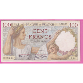 100 Francs Sully  Etat SUP-...