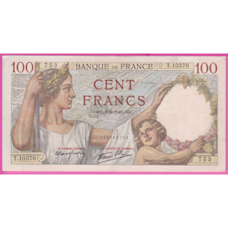 100 Francs Sully  Etat SUP...