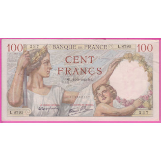 100 Francs Sully  Etat SUP...