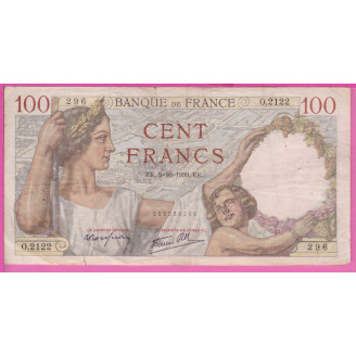 100 Francs Sully  Etat TB-...