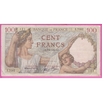 100 Francs Sully  Etat TB...