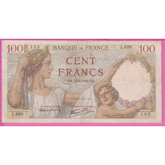 100 Francs Sully  Etat TB...