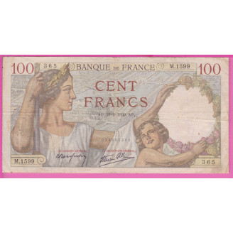 100 Francs Sully  Etat TB...