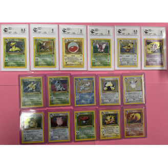 Série cartes Pokémon Jungle...