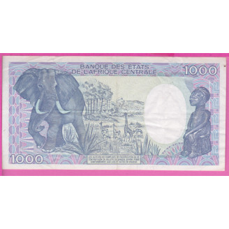 Gabon P.10a ETAT TTB- 1000...