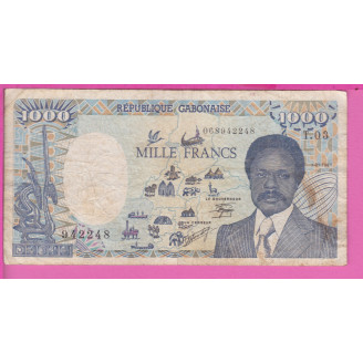 Gabon P.10a ETAT TB 1000...