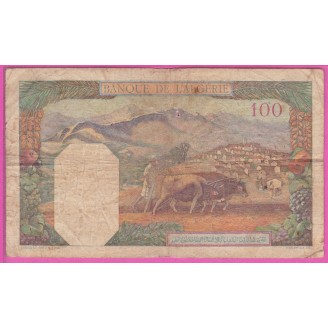 Algérie P.85 B 100 Francs 1939