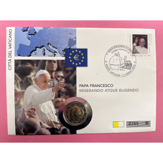 2 euros Vatican 2014...