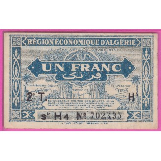 Algérie P.101 TTB+ 1 Franc...