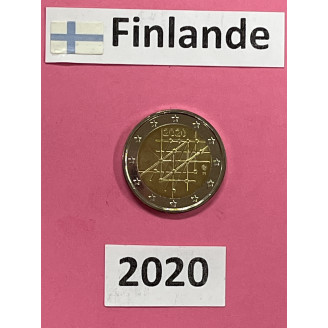 2 euros 2020 Finlande...