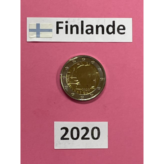 2 Euros 2020 Finlande...