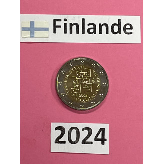 2 euros 2024 Finlande...