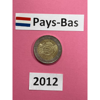 2 euros 2012 Pays-Bas 10...