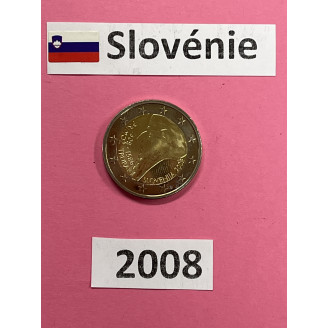 2 euros 2008 Slovénie 500e...