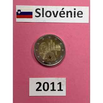 2 euros 2011 Slovénie 100e...