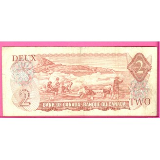 Canada P.86b 2 Dollars B 1974