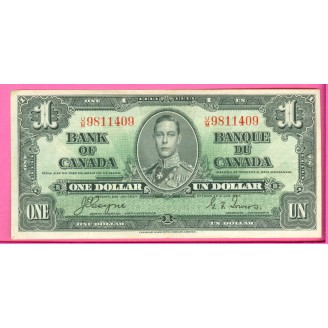 Canada P.56e 1 Dollar TB+ 1937