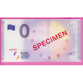 Billet spécimen petit n° 0...