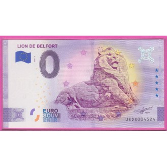 90 LION DE BELFORT 0 EURO...