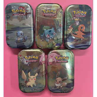 Série de 5 Mini Tin 2...