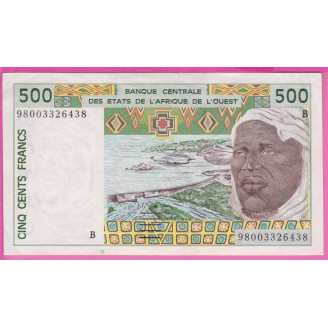 Bénin P.210Bj ETAT TTB- 500...