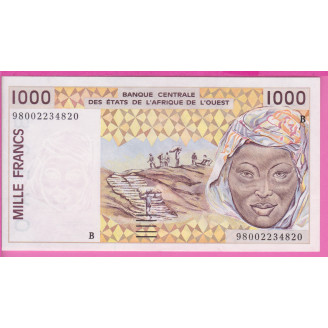 Bénin P.211Bi ETAT SPL 1000...