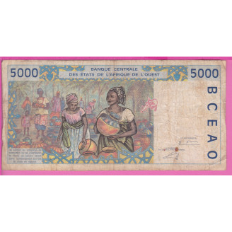 Bénin P.213Bl ETAT B 5000...