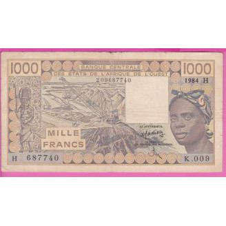 Niger P.607Hd TB- 1000...