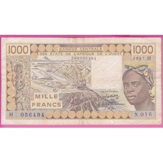 Niger P.607Hg TB 1000...