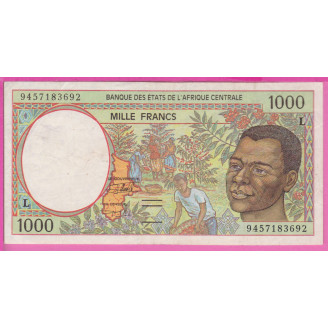 Gabon P.402Lb ETAT TB 1000...