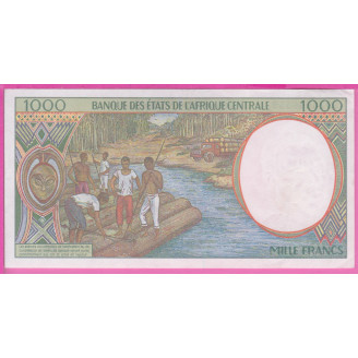 Gabon P.402Lf ETAT SUP 1000...