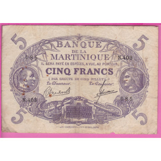 Martinique P.6 Etat TB- 5...