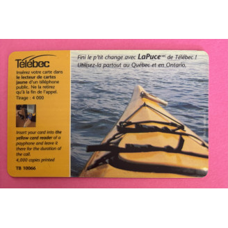 Canada 5$ kayak jaune mer...