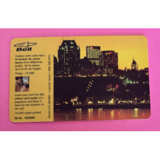 Canada 20$ Bell Québec...