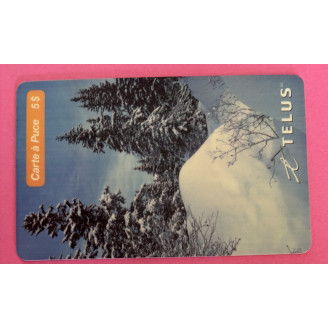Canada 5$ TELUS arbres...