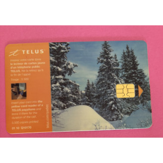 Canada 5$ TELUS arbres...
