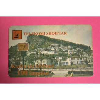 Albanie 100 Impulse TELEKOM...