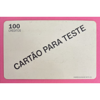 Brésil  100 Créditos Cartao...