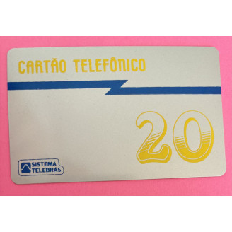 Brésil 20 Unidades Cartao...
