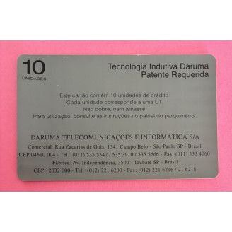 Brésil 10 Unidades Park Card