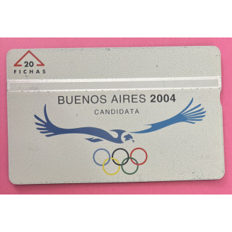 Argentine 20 Fichas Buenos...