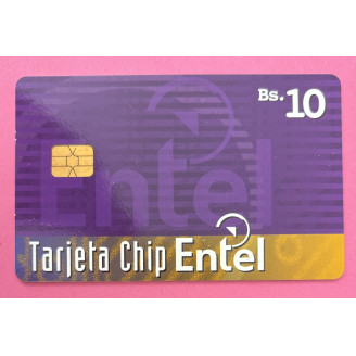 Bolivie Bs. 10 Tarjeta Chip...