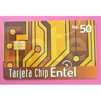 Bolivie Bs. 50 Tarjeta Chip...