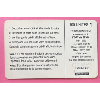 Bénin 100 Unités PTT Office...