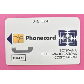 Botswana PULSA 10 Phonecard