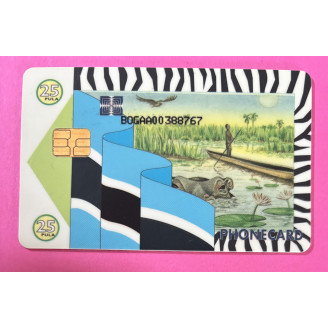 Botswana PULSA 25 Phonecard...