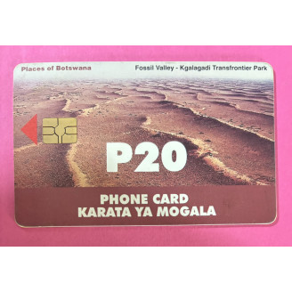 Botswana PULSA 20  KARATA...
