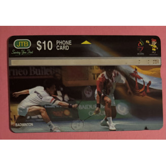 Brunéi $10 vide JTB Badminton
