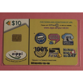 Brunéi 10$ Zippi Bâtiment...