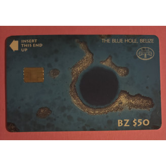 Belize BZ $50  The blue...